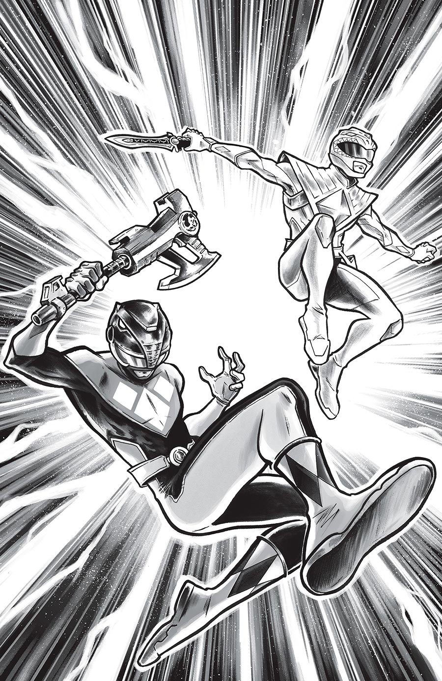 Mighty Morphin Power Rangers (BOOM Studios) Vol 2 #5 Cover H Incentive Simona Di Gianfelice Virgin Cover
