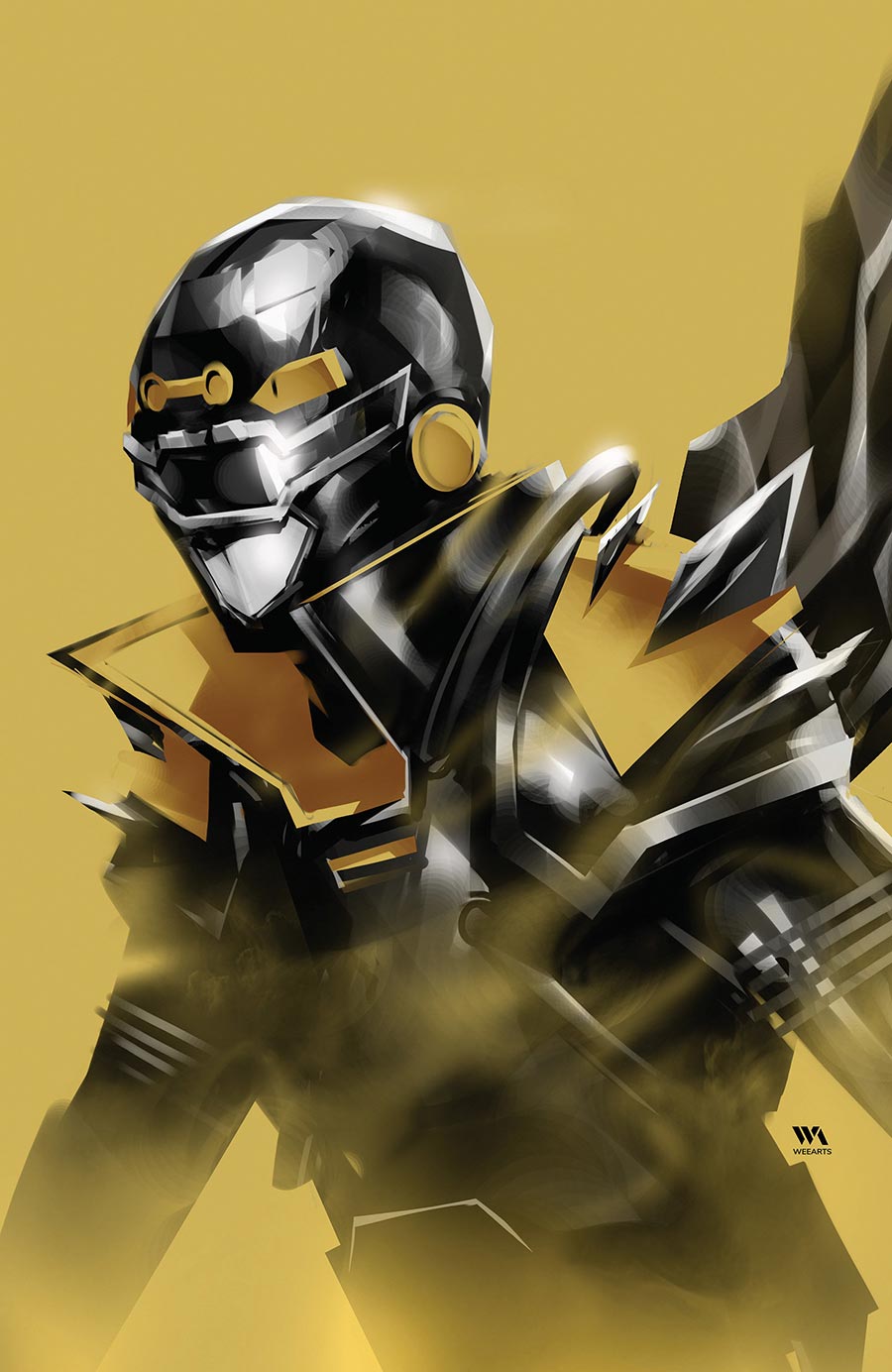 Power Rangers Unlimited #4 Cover G Incentive Huy Dinh Reveal Virgin Cover
