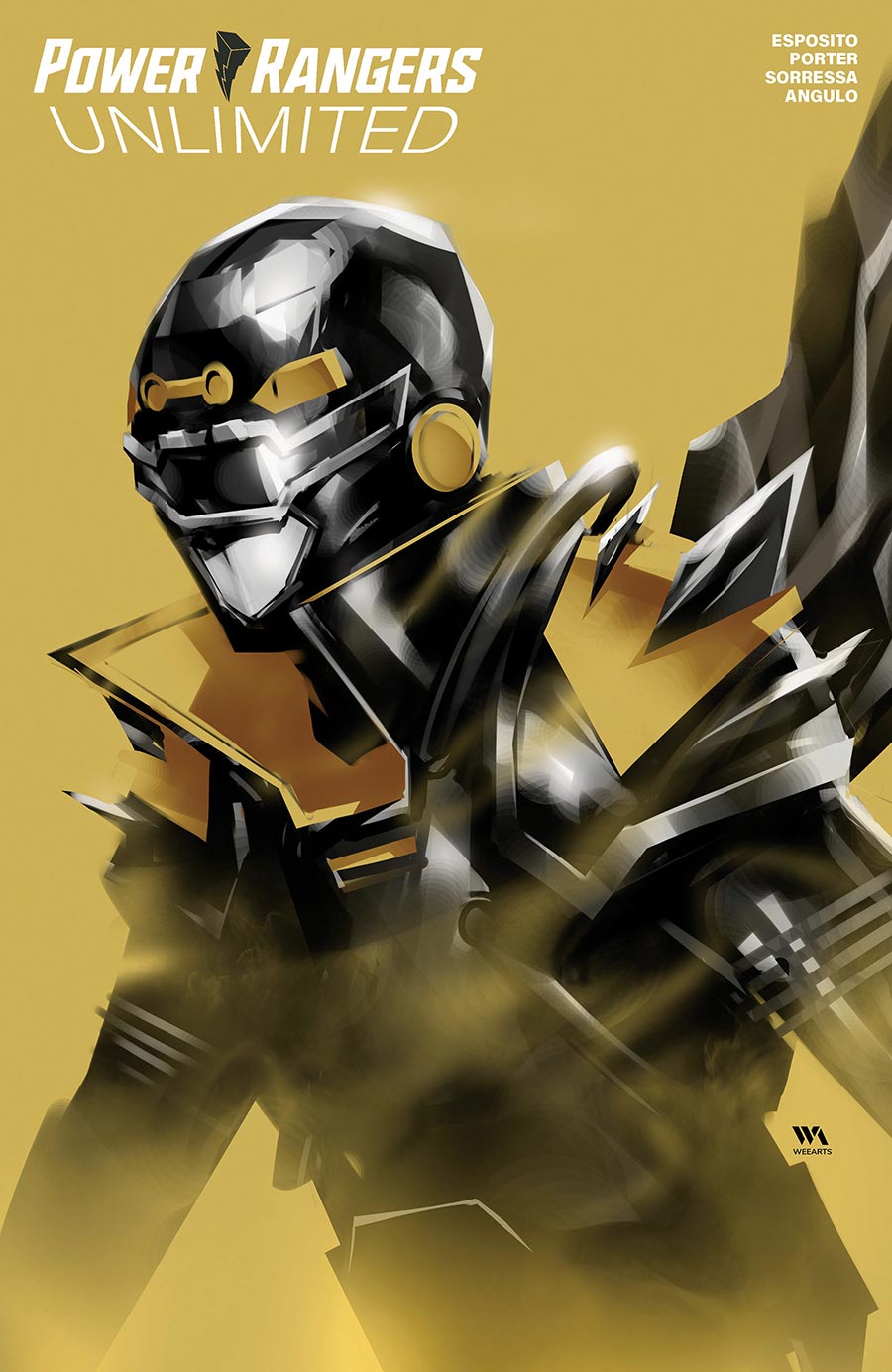 Power Rangers Unlimited #4 Cover I Variant Huy Dinh Reveal Cover