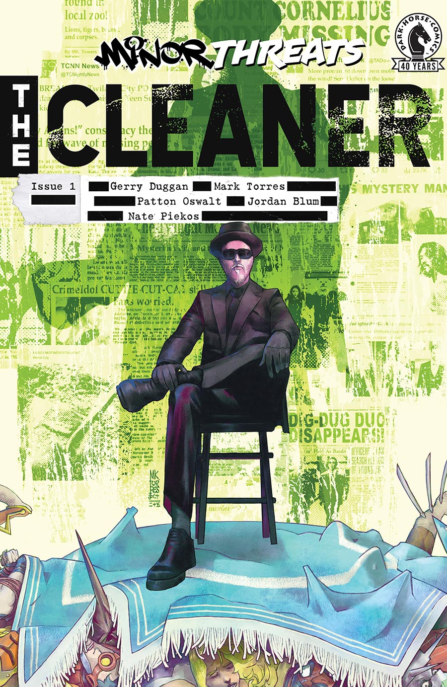 Minor Threats The Cleaner #1 Cover B Variant Mark Torres Cover