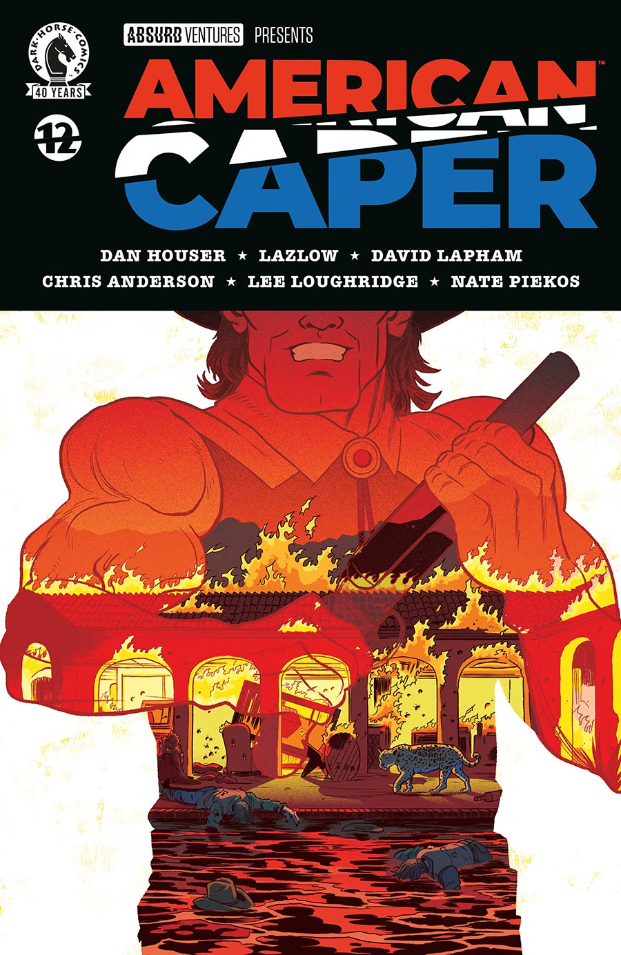 American Caper #12 Cover A Regular Tyler Boss Cover