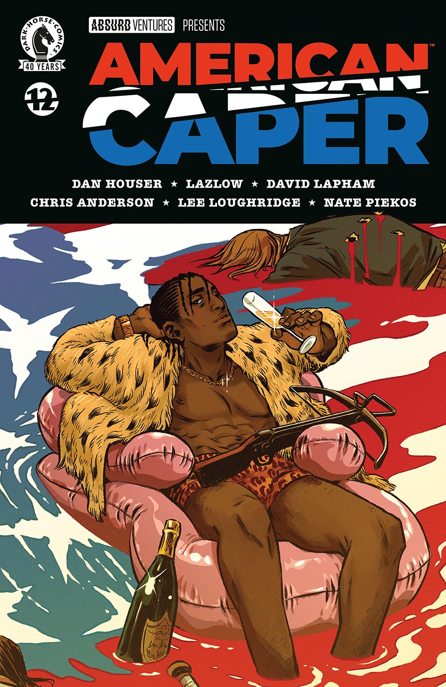 American Caper #12 Cover B Variant Becky Cloonan Cover