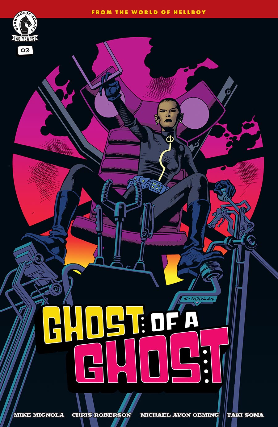 Ghost Of A Ghost #2 Cover B Variant Kevin Nowlan Cover (World Of Hellboy)
