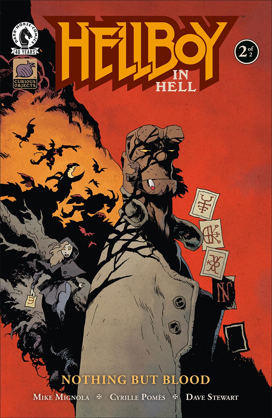 Hellboy In Hell Nothing But Blood #2 Cover A Regular Cyrille Pomes Cover