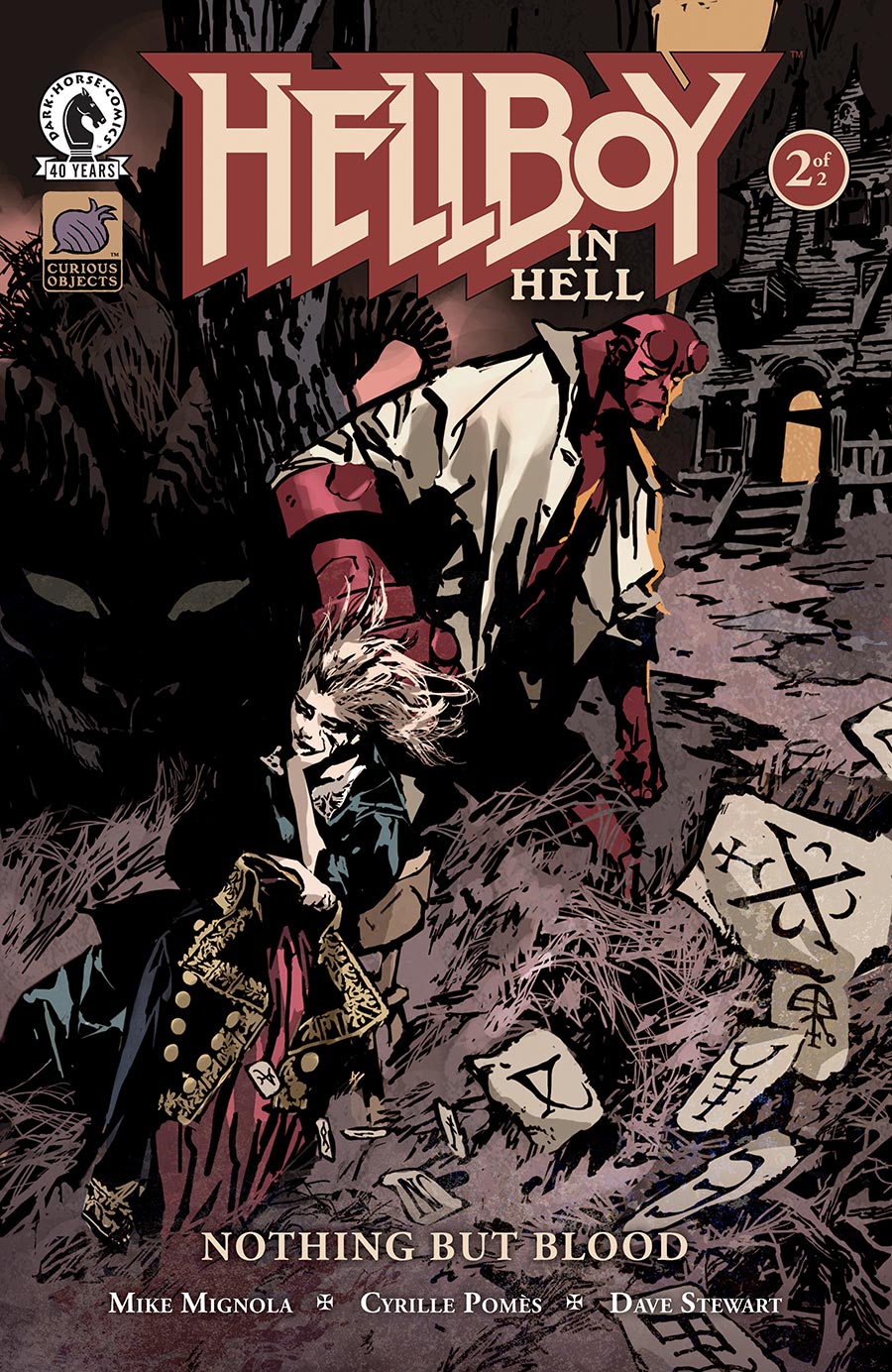 Hellboy In Hell Nothing But Blood #2 Cover B Variant Marc Riou Cover