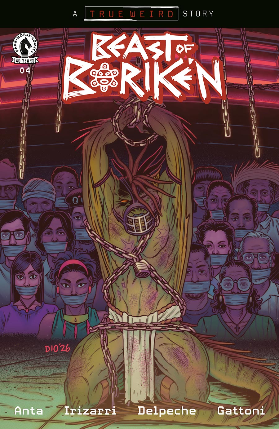 Beast Of Boriken #4 Cover A Regular Daniel Irizarri Cover (A True Weird Story)