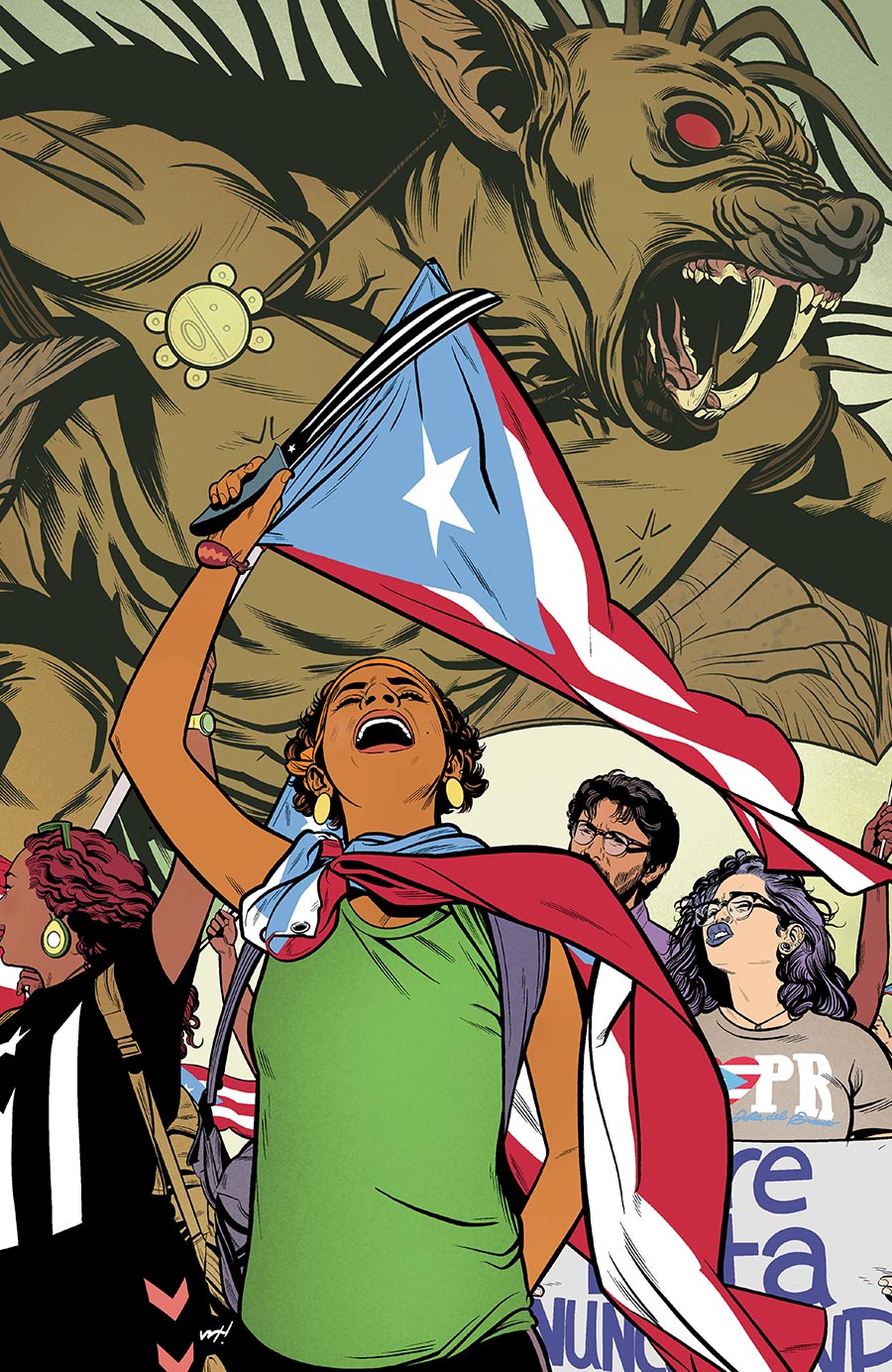 Beast Of Boriken #4 Cover B Variant Wilfredo Torres Cover (A True Weird Story)