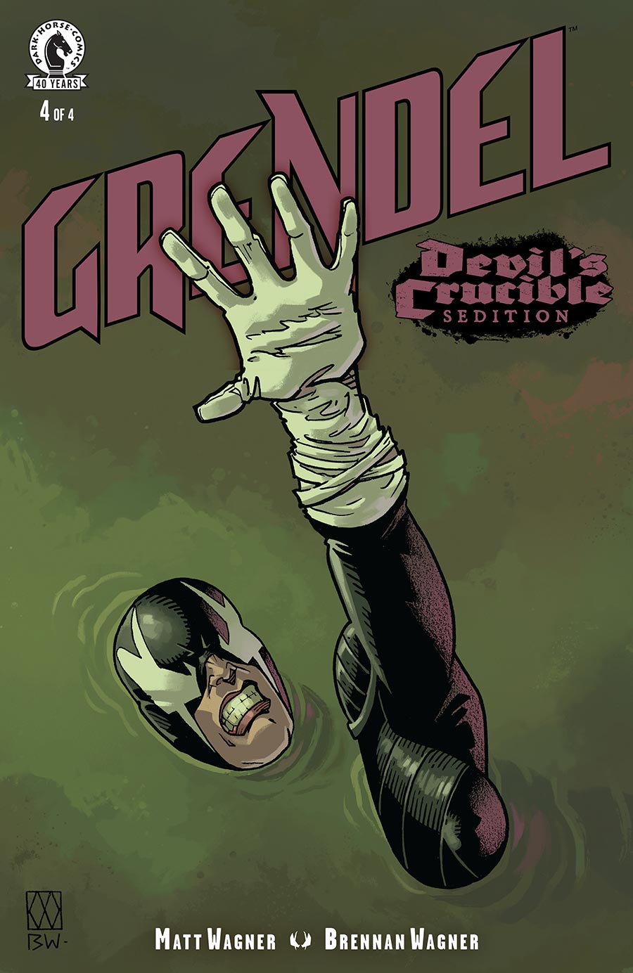 Grendel Devils Crucible Sedition #4 Cover A Regular Matt Wagner Cover