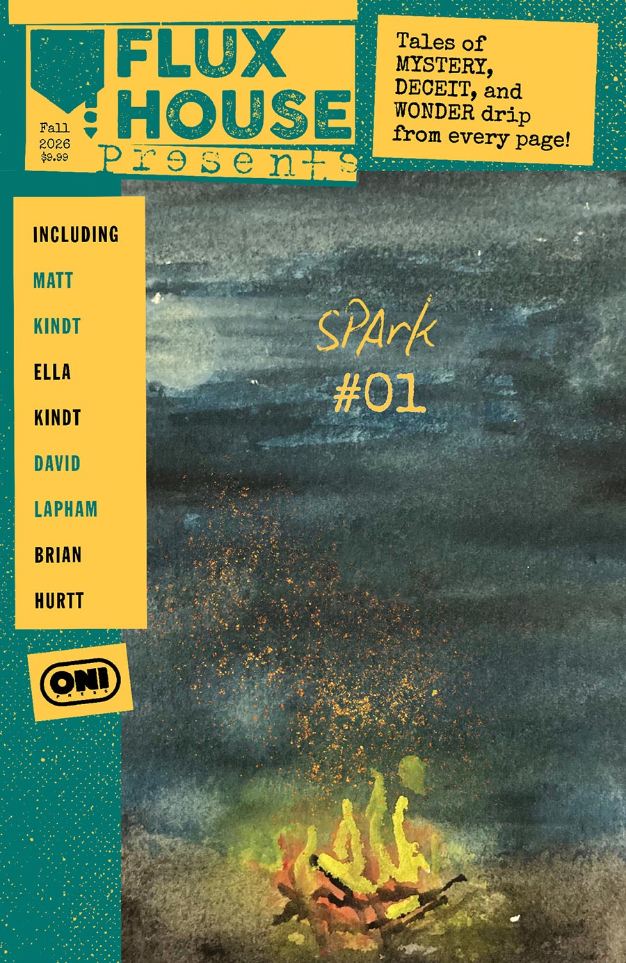 Flux House Presents #1 Cover A Regular Sharlene Kindt Cover