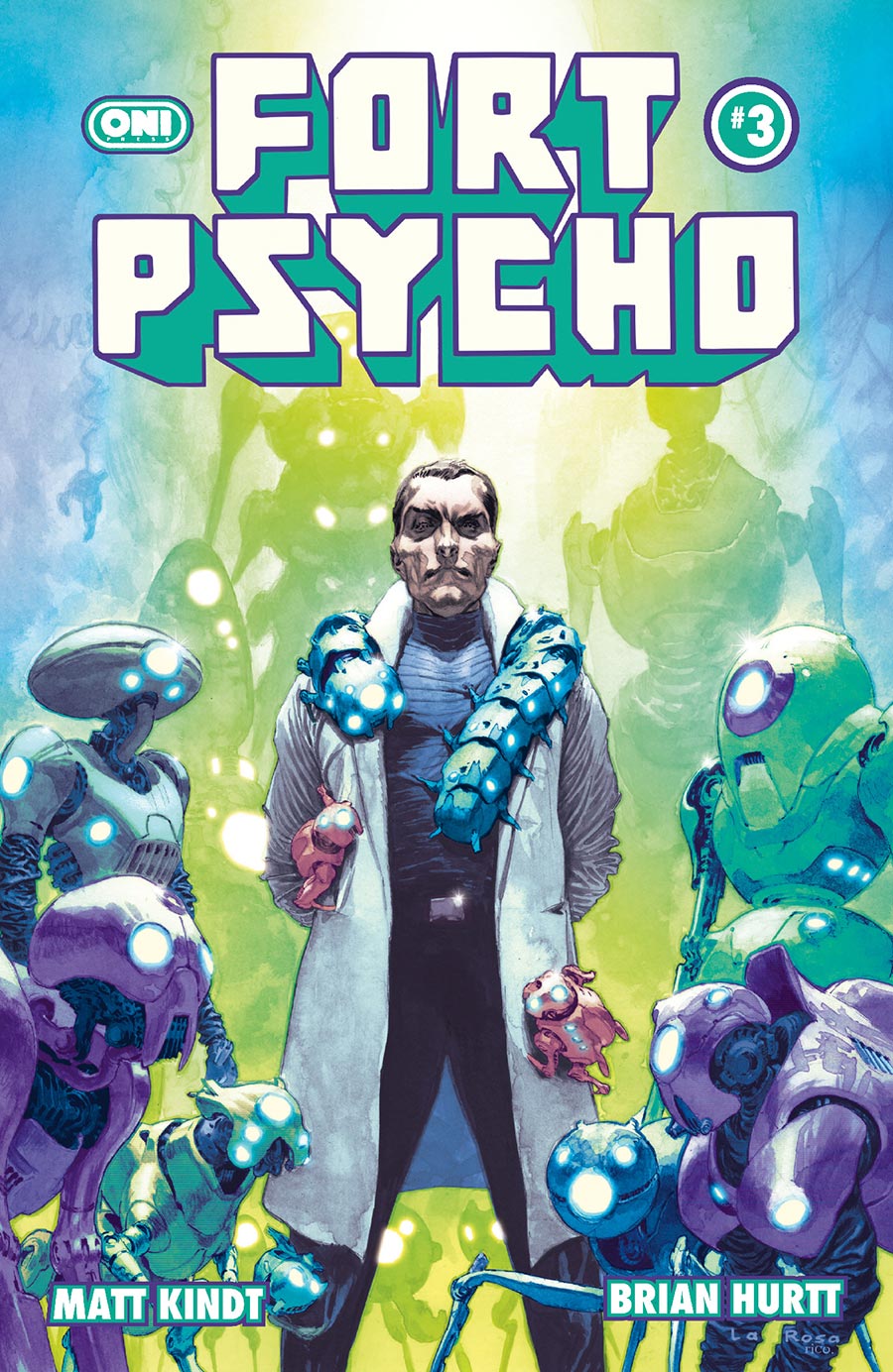 Fort Psycho #3 Cover B Variant Lewis LaRosa Cover