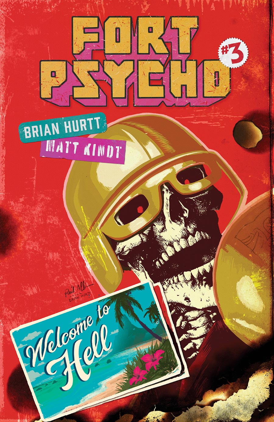 Fort Psycho #3 Cover C Variant Raul Allen Cover