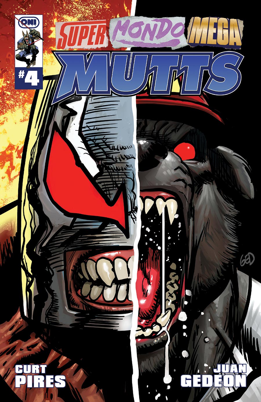 Super Mondo Mega Mutts #4 Cover A Regular Juan Gedeon Cover