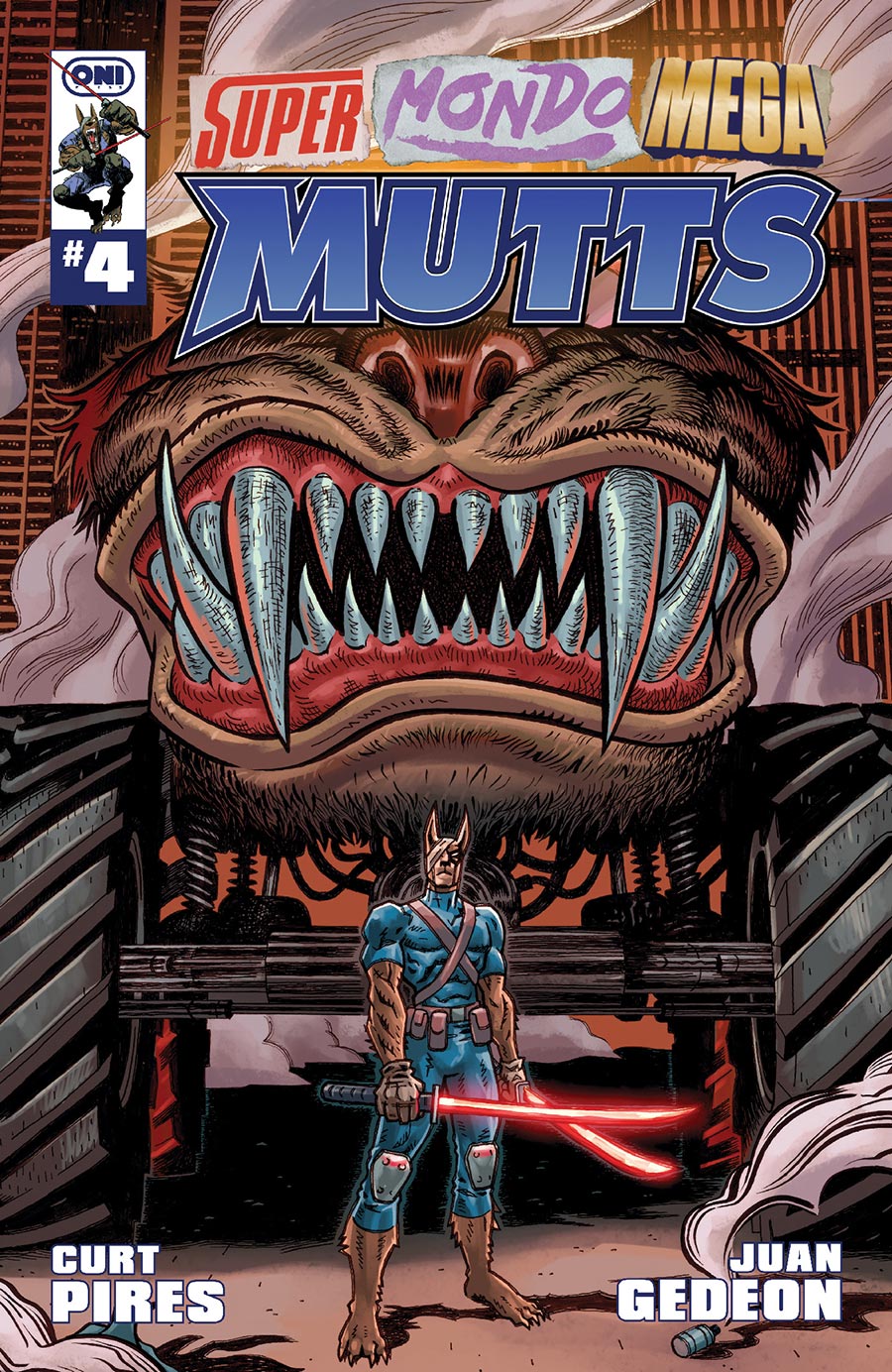 Super Mondo Mega Mutts #4 Cover C Variant Dalton Rose Cover