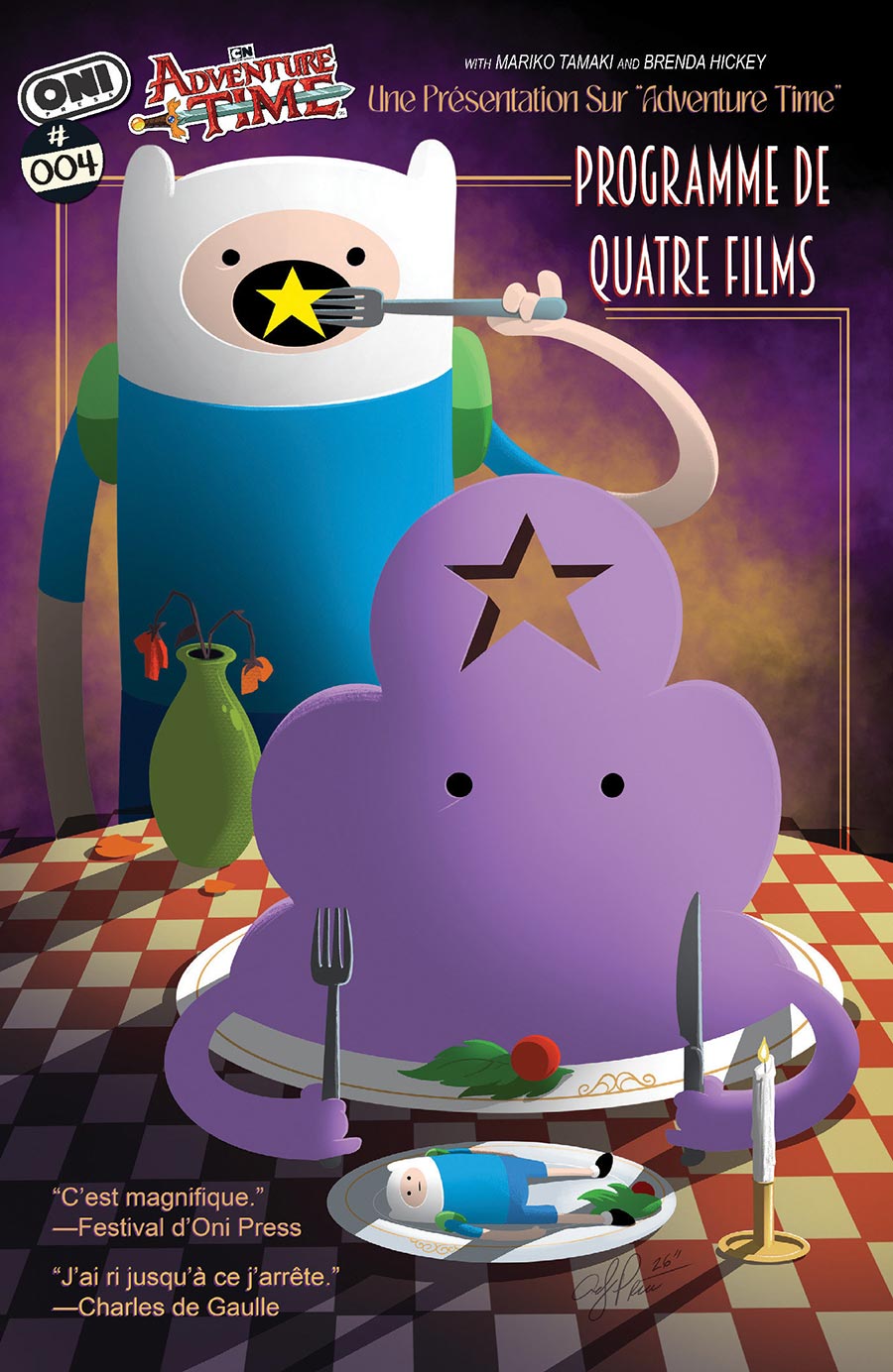 Adventure Time Quadruple Feature #4 Cover C Incentive Andy Price Variant Cover