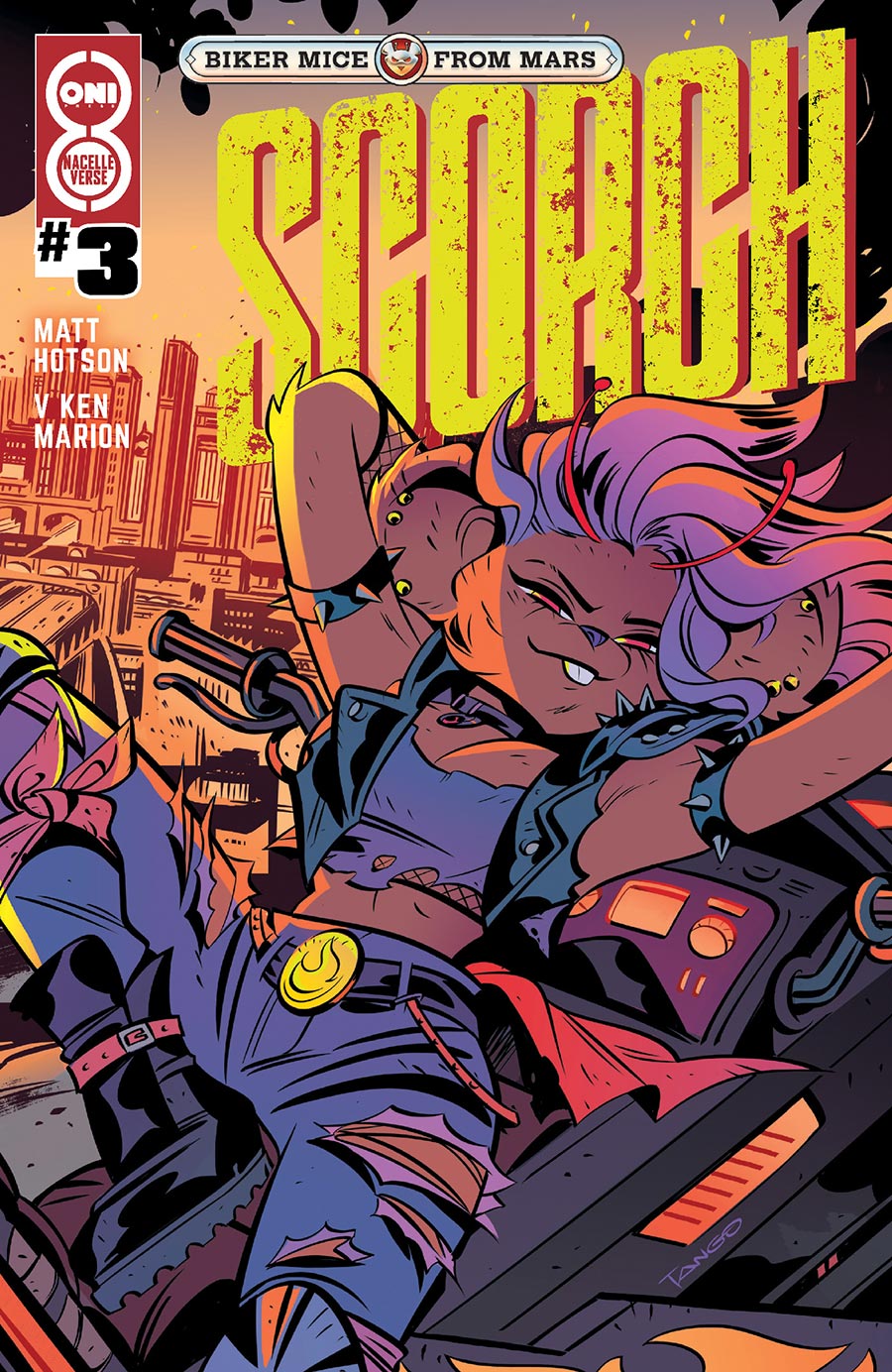 Biker Mice From Mars Scorch #3 Cover A Regular Tango Cover