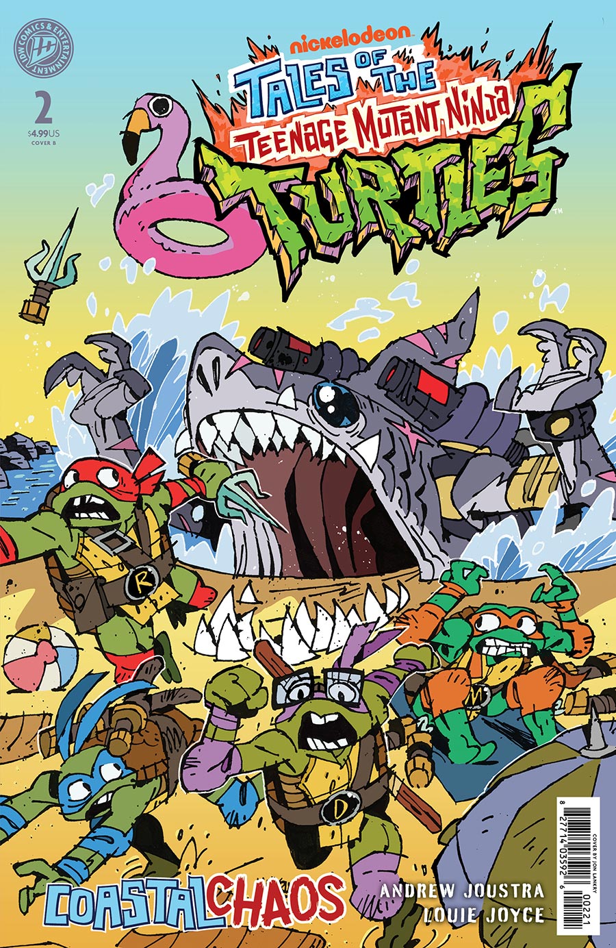 Tales Of The Teenage Mutant Ninja Turtles Coastal Chaos #2 Cover B Variant Jon Lankry Cover
