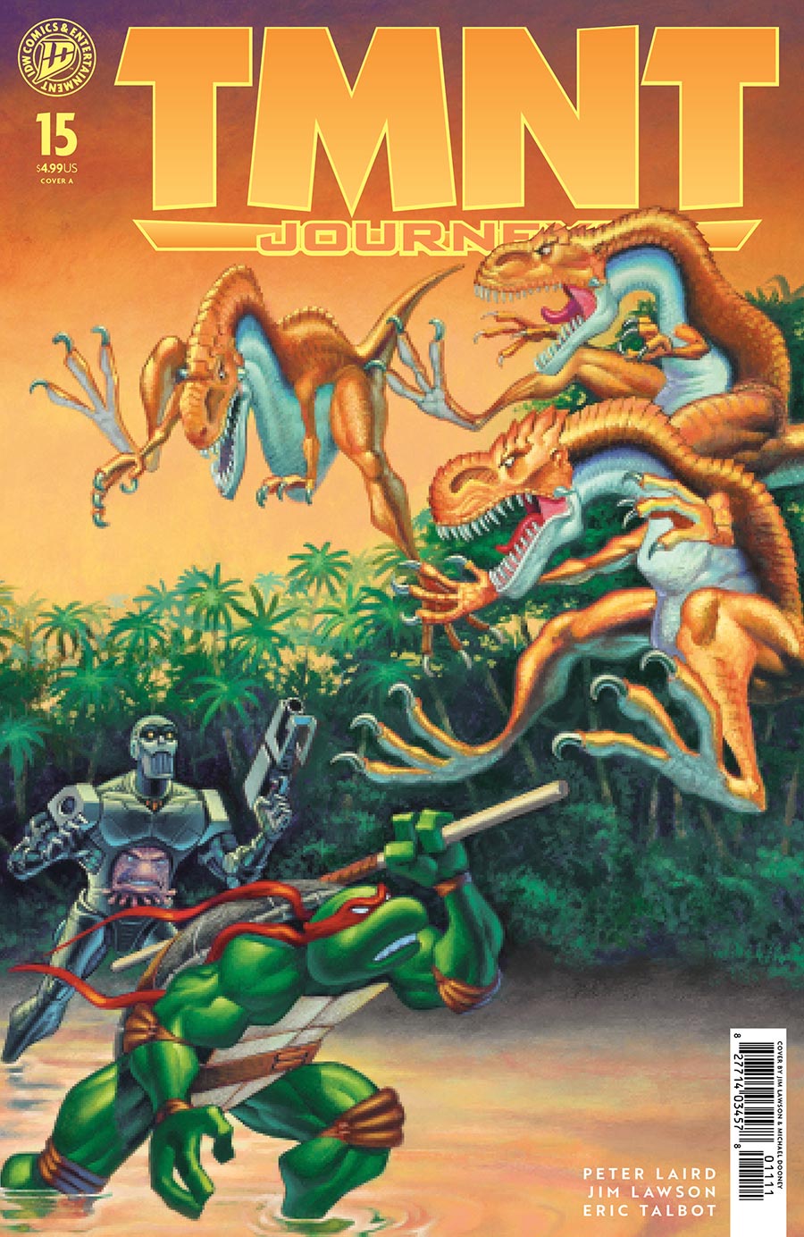 Teenage Mutant Ninja Turtles Journeys #15 Cover A Regular Michael Dooney & Jim Lawson Cover