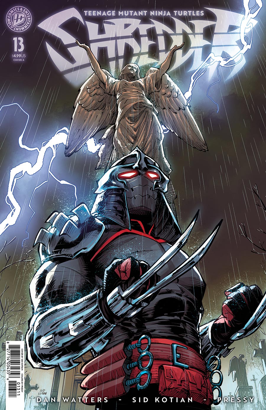 Teenage Mutant Ninja Turtles Shredder #13 Cover A Regular Sid Kotian Cover