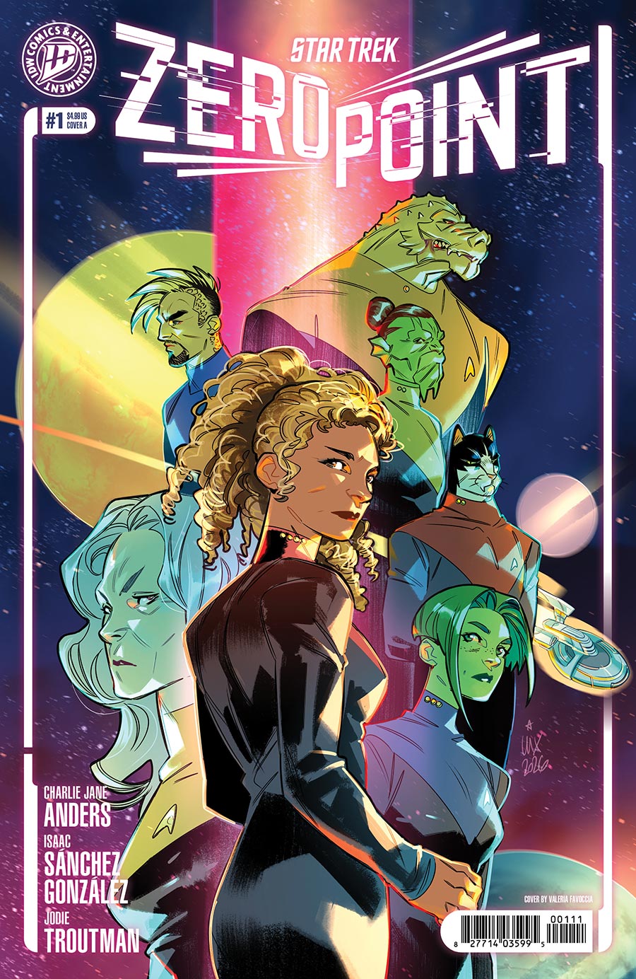 Star Trek Zero Point #1 Cover A Regular Valeria Favoccia Cover