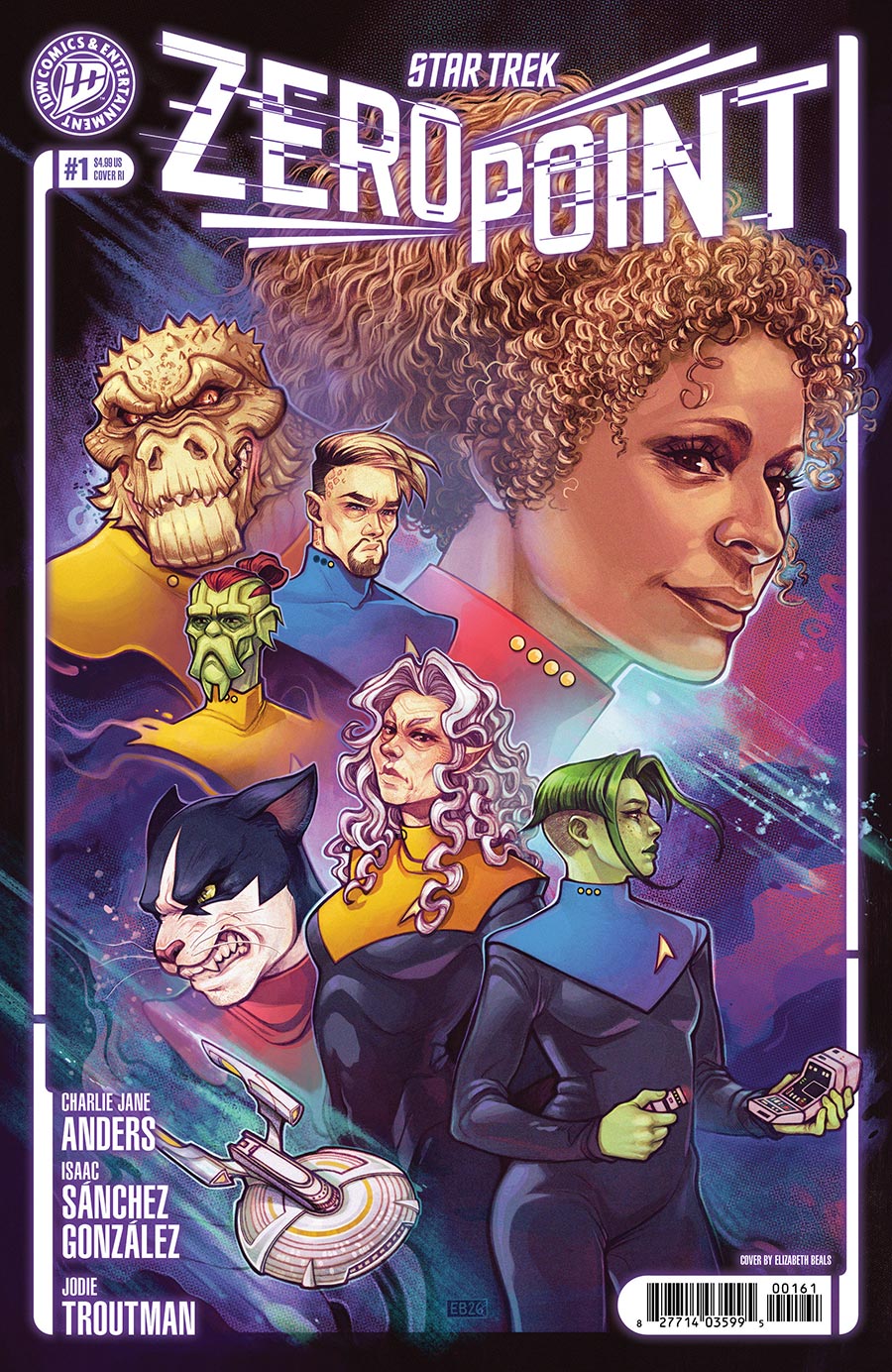 Star Trek Zero Point #1 Cover G Incentive Elizabeth Beals Variant Cover