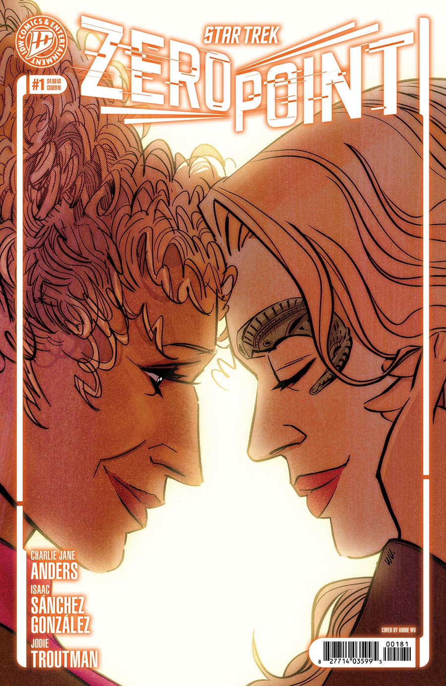 Star Trek Zero Point #1 Cover I Incentive Annie Wu Variant Cover