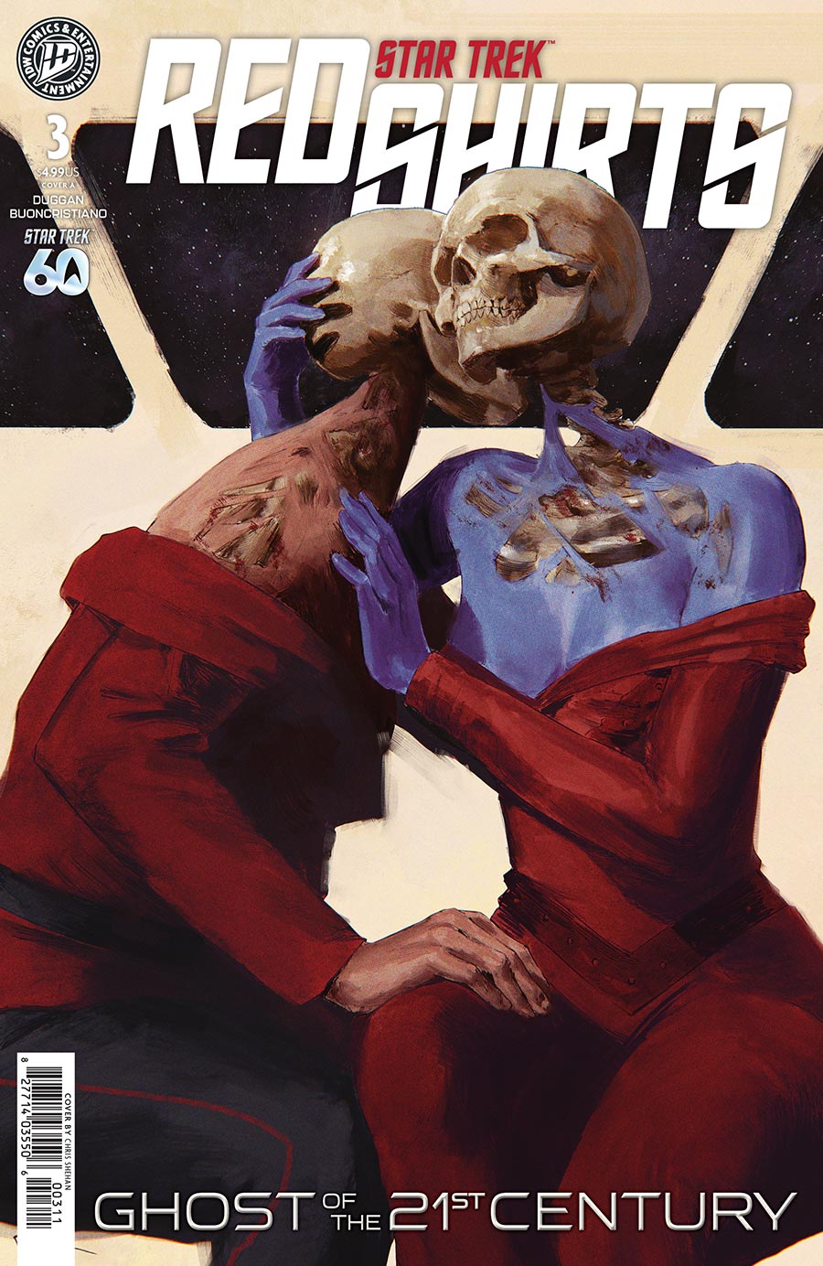 Star Trek Red Shirts Ghost Of The 21st Century #3 Cover A Regular Chris Shehan Cover