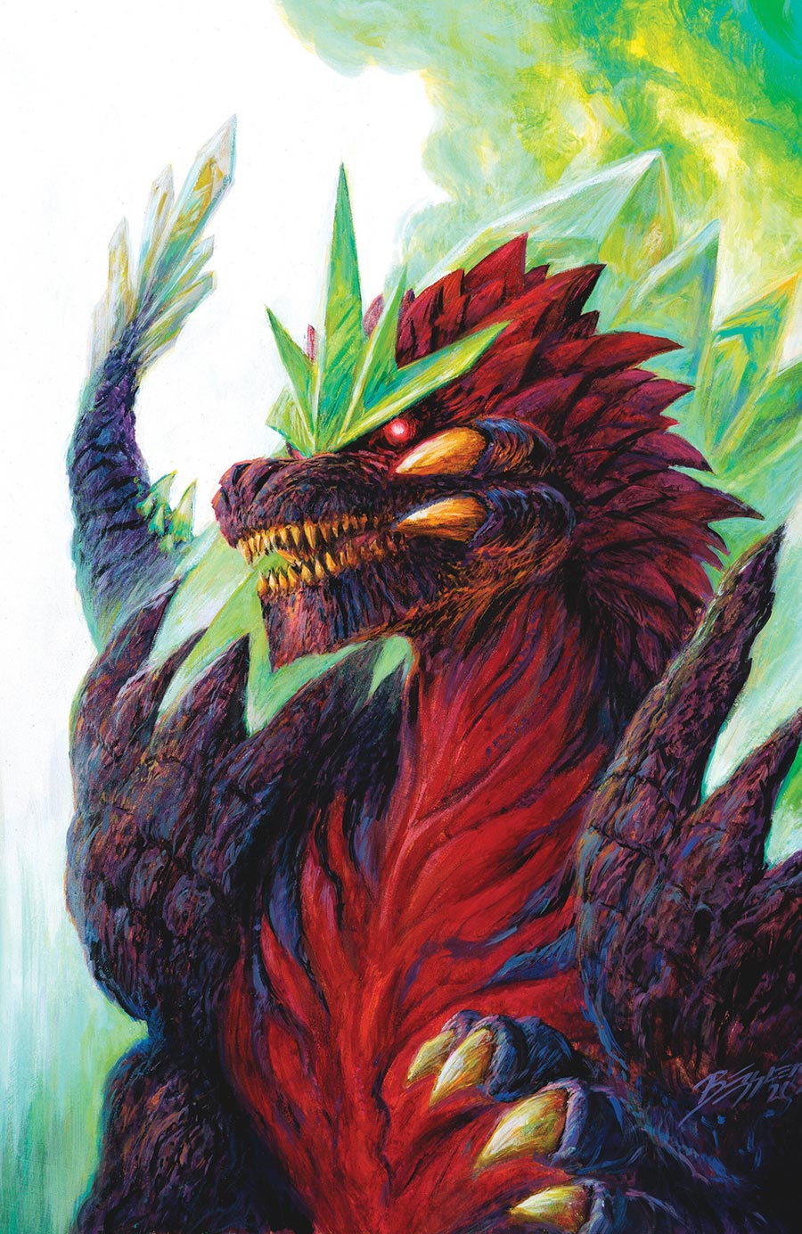 Godzilla (Kai-Sei Era) #14 Cover C Incentive Bob Eggleton Virgin Variant Cover