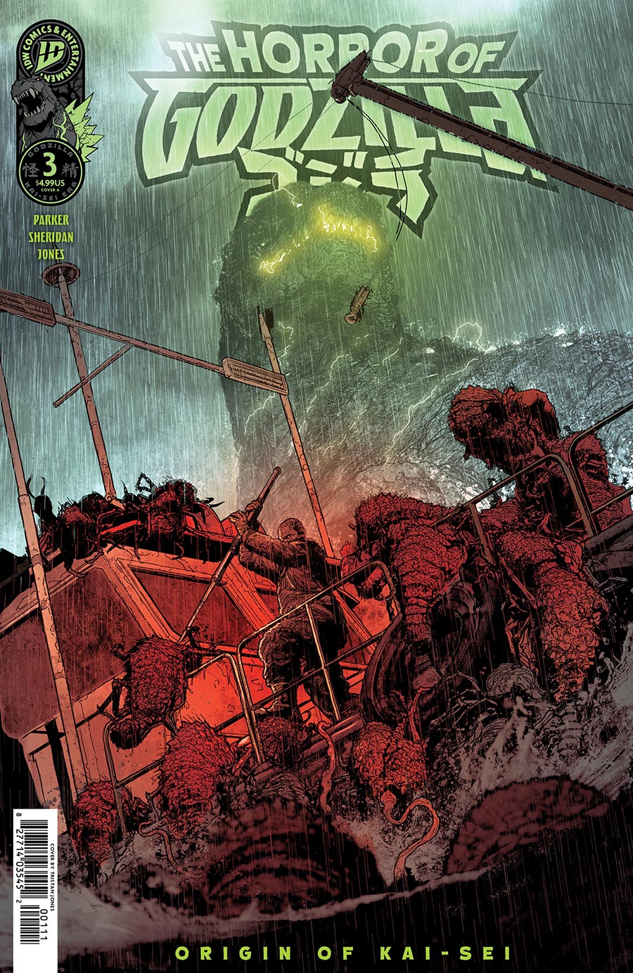 Horror Of Godzilla #3 Cover A Regular Regular Tristan Jones Cover (Kai-Sei Era)