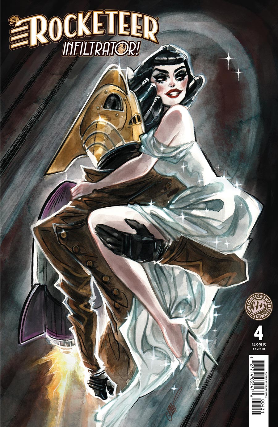 Rocketeer Infiltrator #4 Cover C Incentive Carla Wyzgala Variant Cover