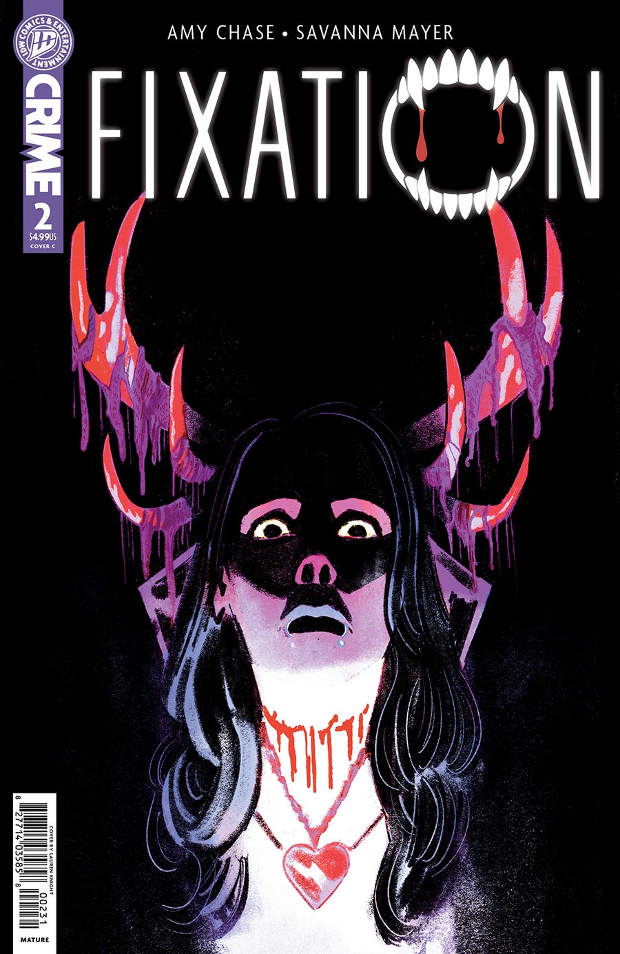 Fixation #2 Cover C Variant Lauren Knight Cover