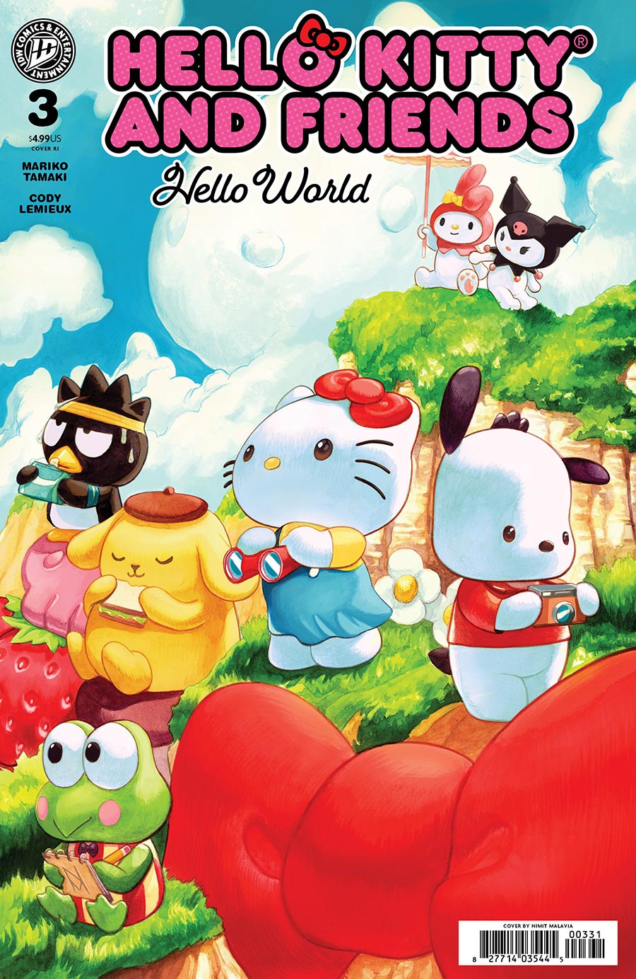 Hello Kitty And Friends Hello World #3 Cover C Incentive Nimit Malavia Variant Cover