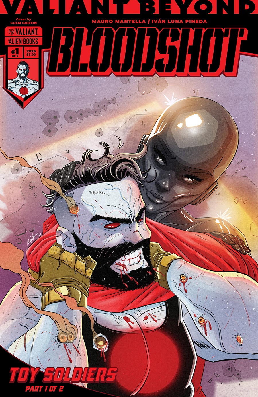 Valiant Beyond Bloodshot #7 Toy Soldiers Part 1 Cover A Regular Colm Griffin Cover