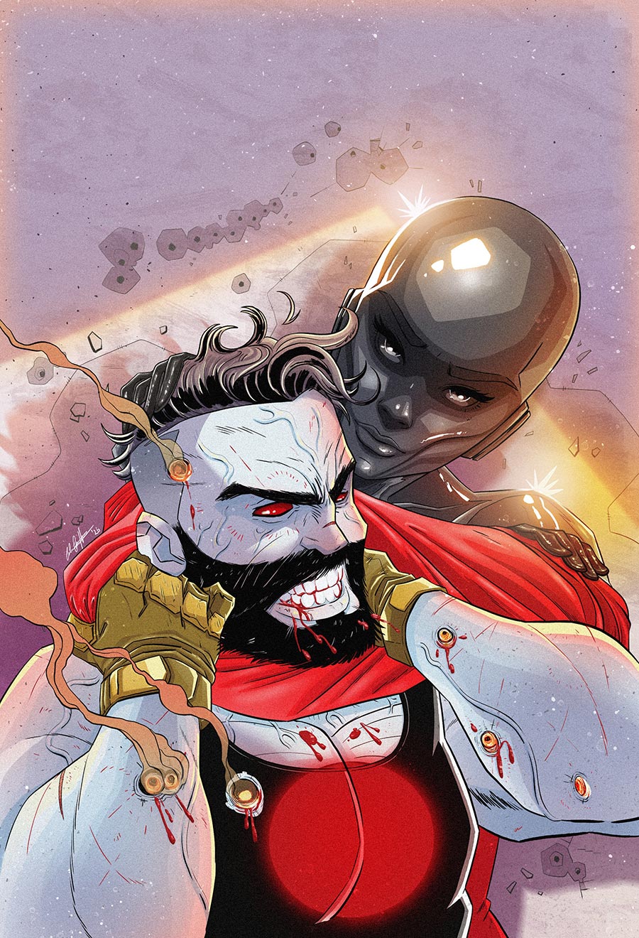Valiant Beyond Bloodshot #7 Toy Soldiers Part 1 Cover C Variant Colm Griffin Virgin Cover