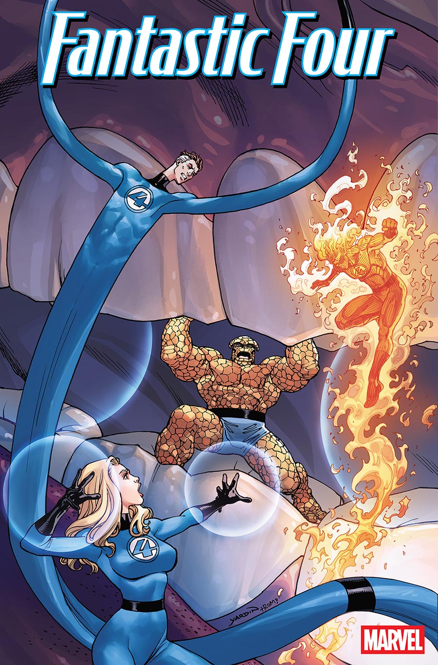 Fantastic Four Vol 8 #18 Cover C Variant David Yardin Cover (DNX Tie-In)