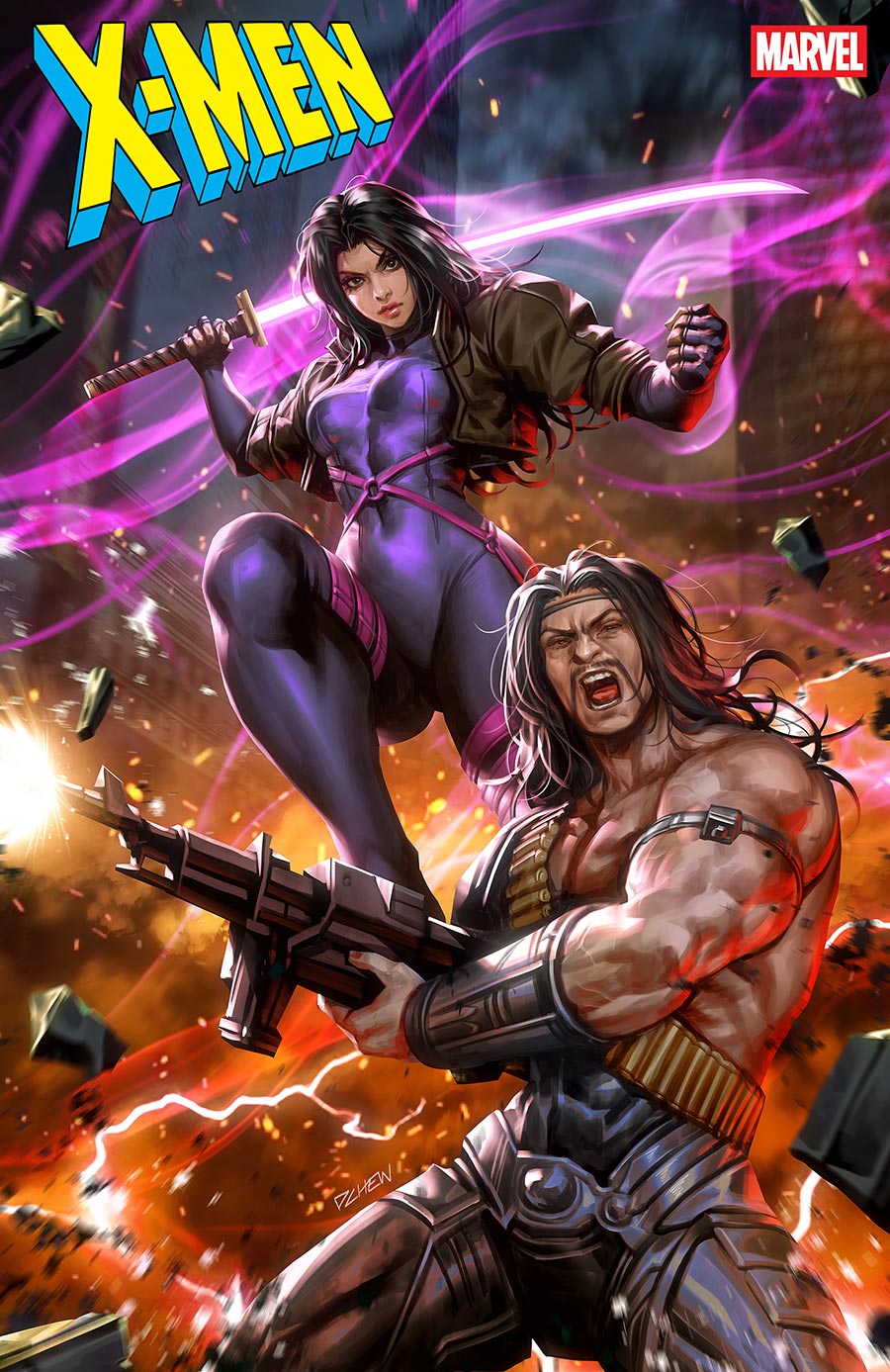 X-Men Vol 7 #39 Cover B Variant Derrick Chew Cover (DNX Tie-In)