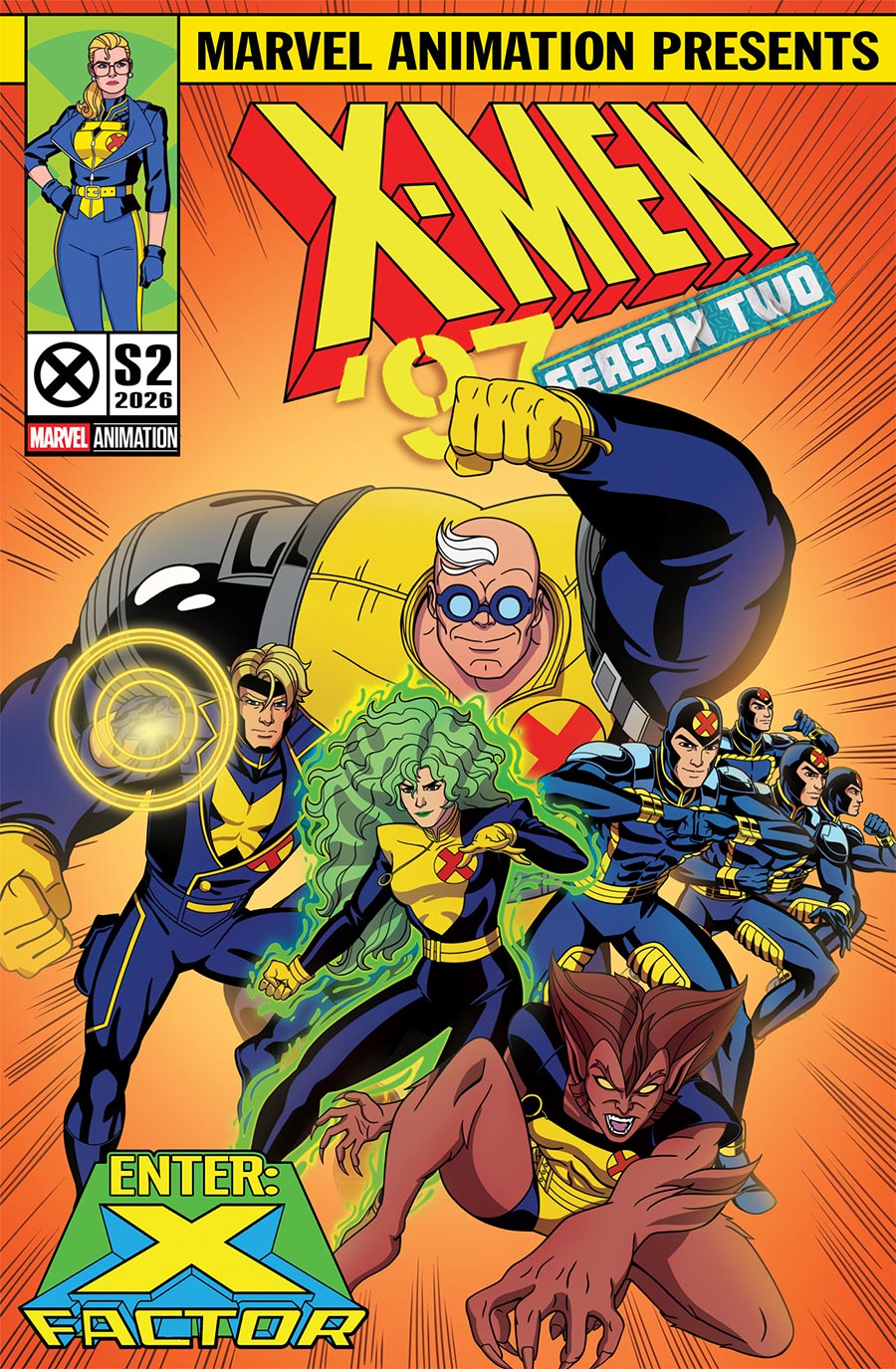 X-Men 97 Season 2 #5 Cover B Variant Marvel Animation Cover