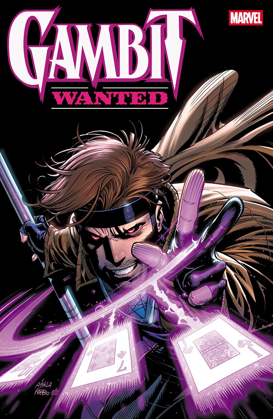 Gambit Wanted #4 Cover B Variant Athila Fabbio Cover