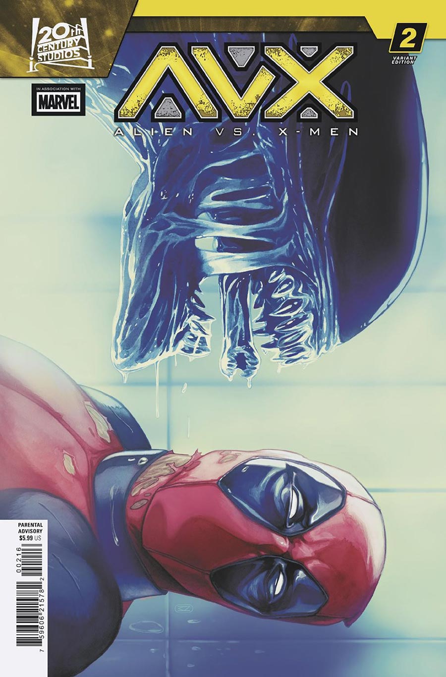 Alien vs X-Men #2 Cover D Incentive Nimit Malavia Variant Cover