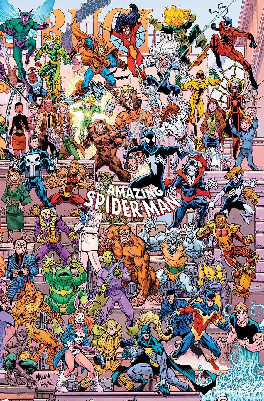 Amazing Spider-Man Vol 7 #1001 Cover B Variant Todd Nauck Legacy 4-Part Connecting Cover