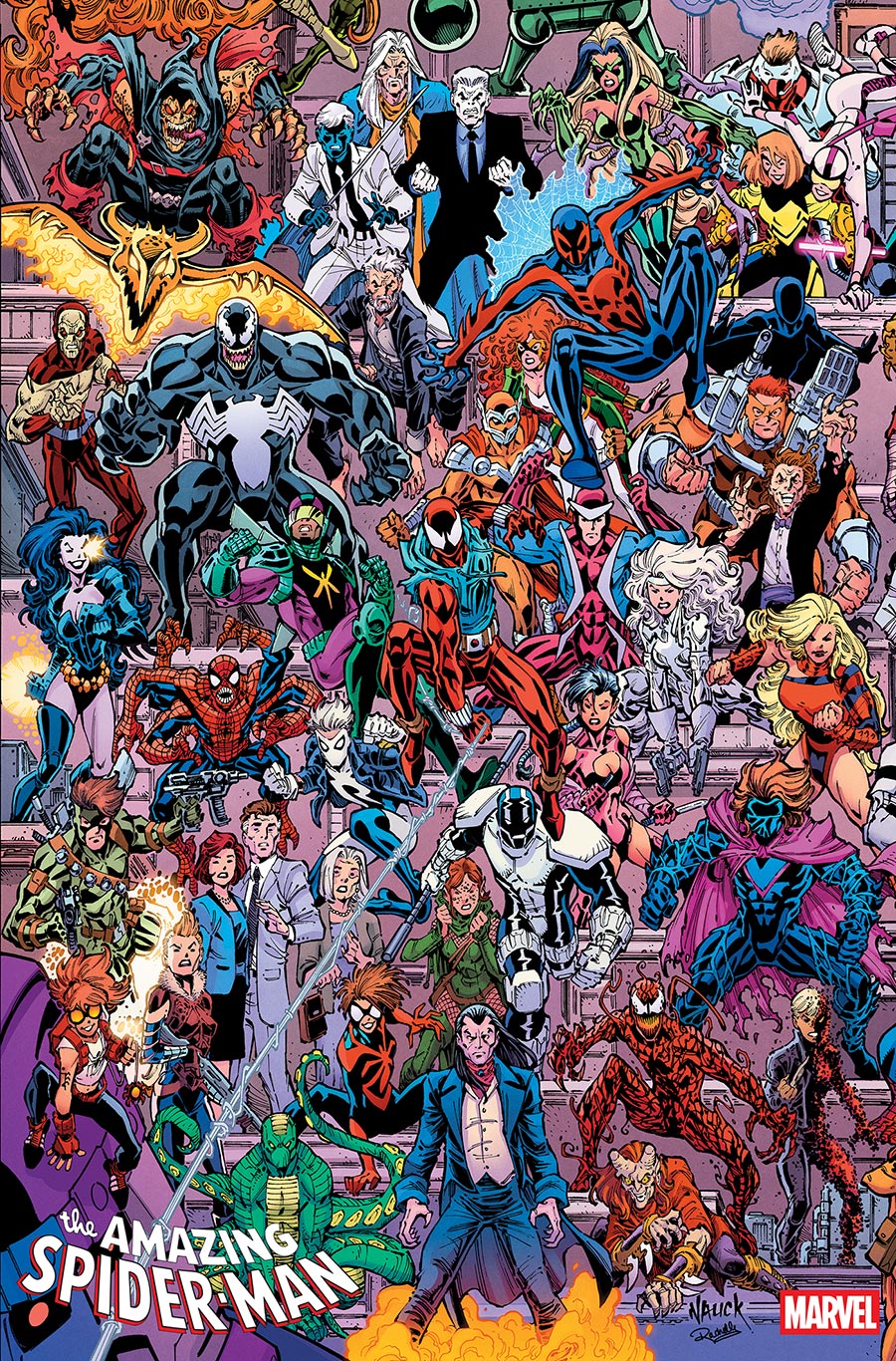 Amazing Spider-Man Vol 7 #1002 Cover B Variant Todd Nauck Legacy 4-Part Connecting Cover