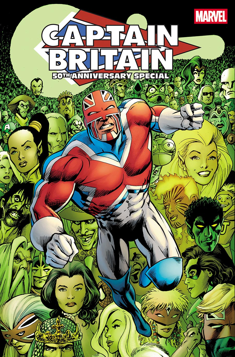 Captain Britain 50th Anniversary Special #1 (One Shot) Cover A Regular Alan Davis Cover