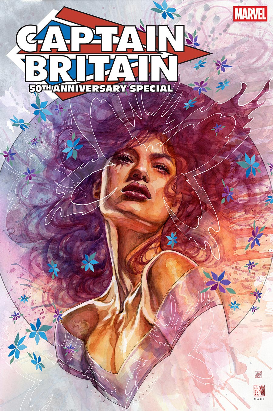 Captain Britain 50th Anniversary Special #1 (One Shot) Cover B Variant David Mack Cover