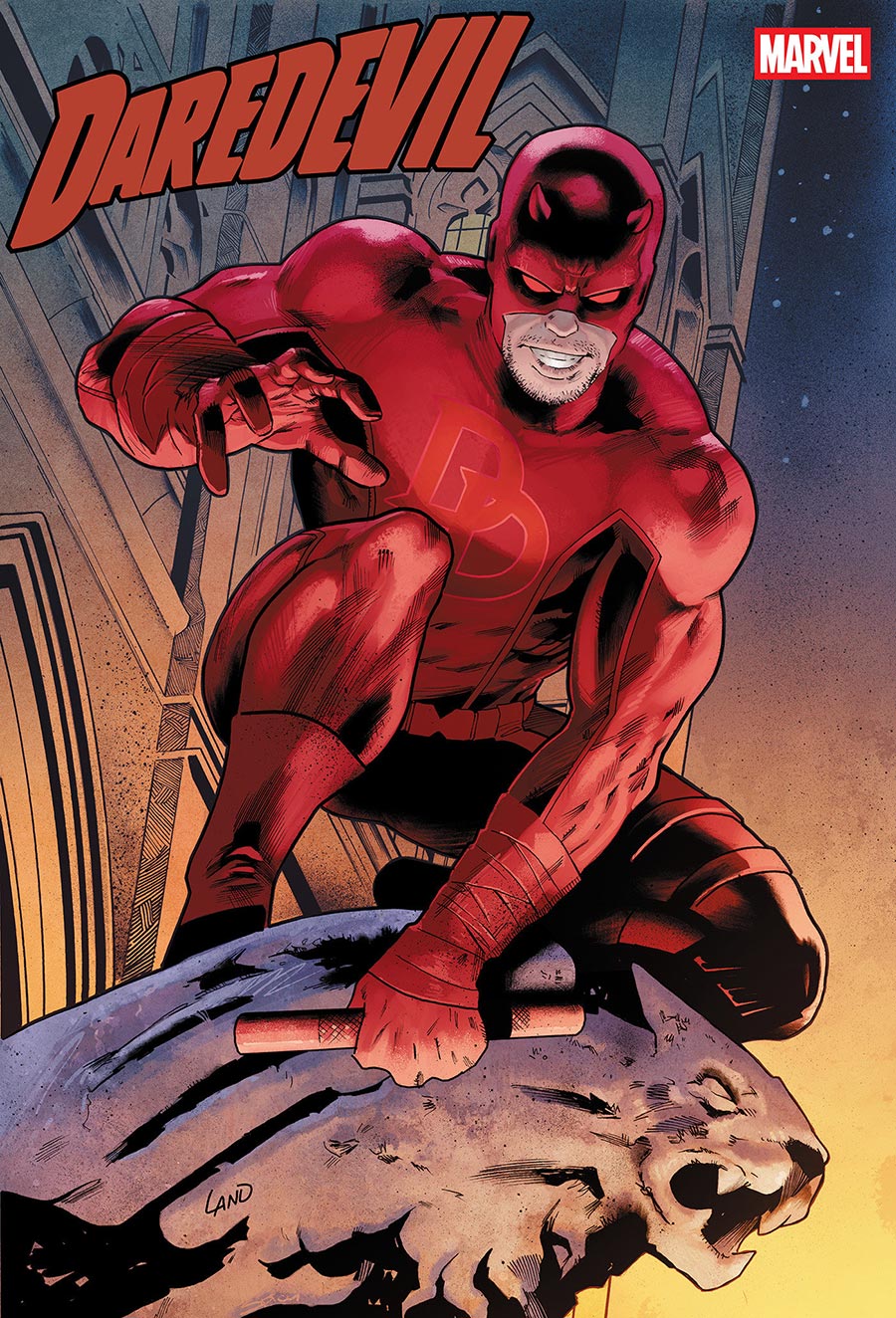 Daredevil Vol 9 #8 Cover D Incentive Greg Land Variant Cover