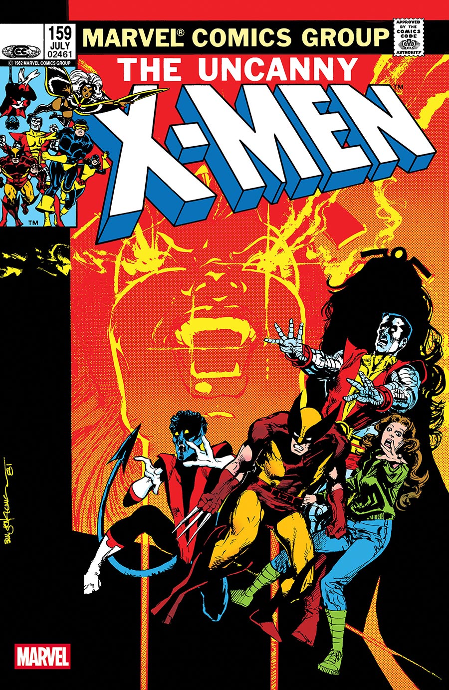 Uncanny X-Men #159 Cover B Facsimile Edition