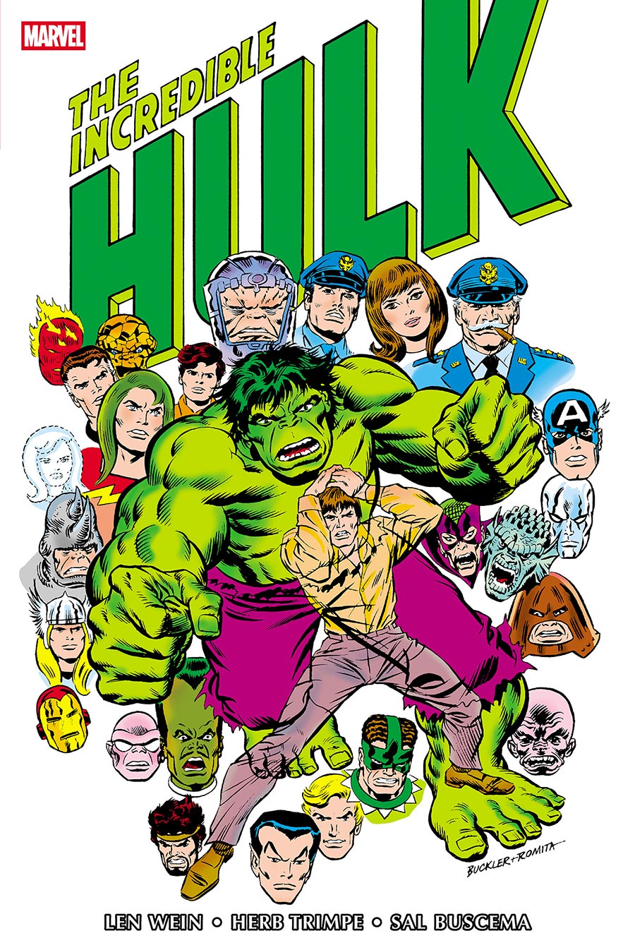 Incredible Hulk Omnibus Vol 4 HC Book Market Rich Buckler Cover