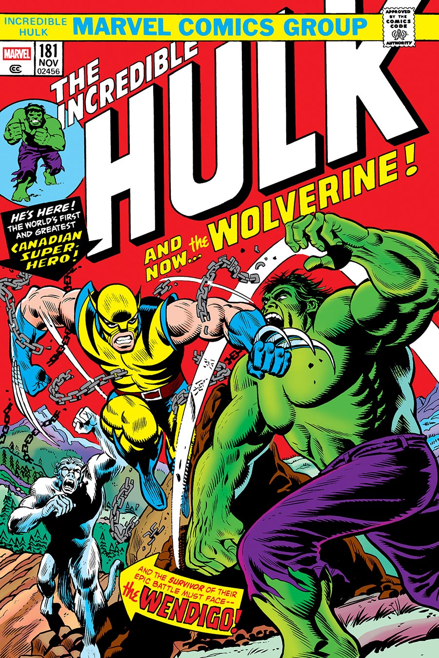 Incredible Hulk Omnibus Vol 4 HC Direct Market Herb Trimpe Variant Cover