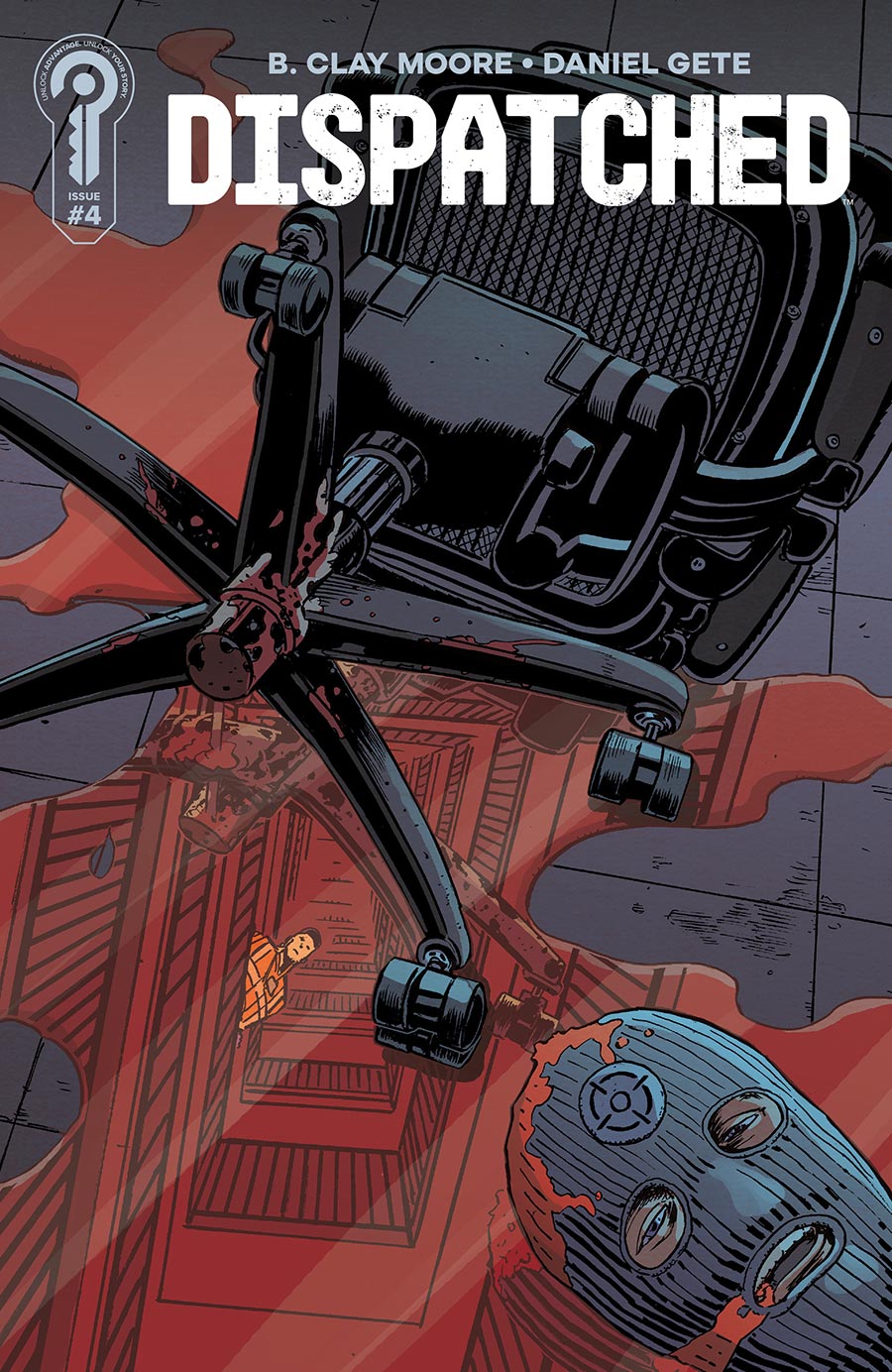 Dispatched #4 Cover B Variant David Lapham Cover