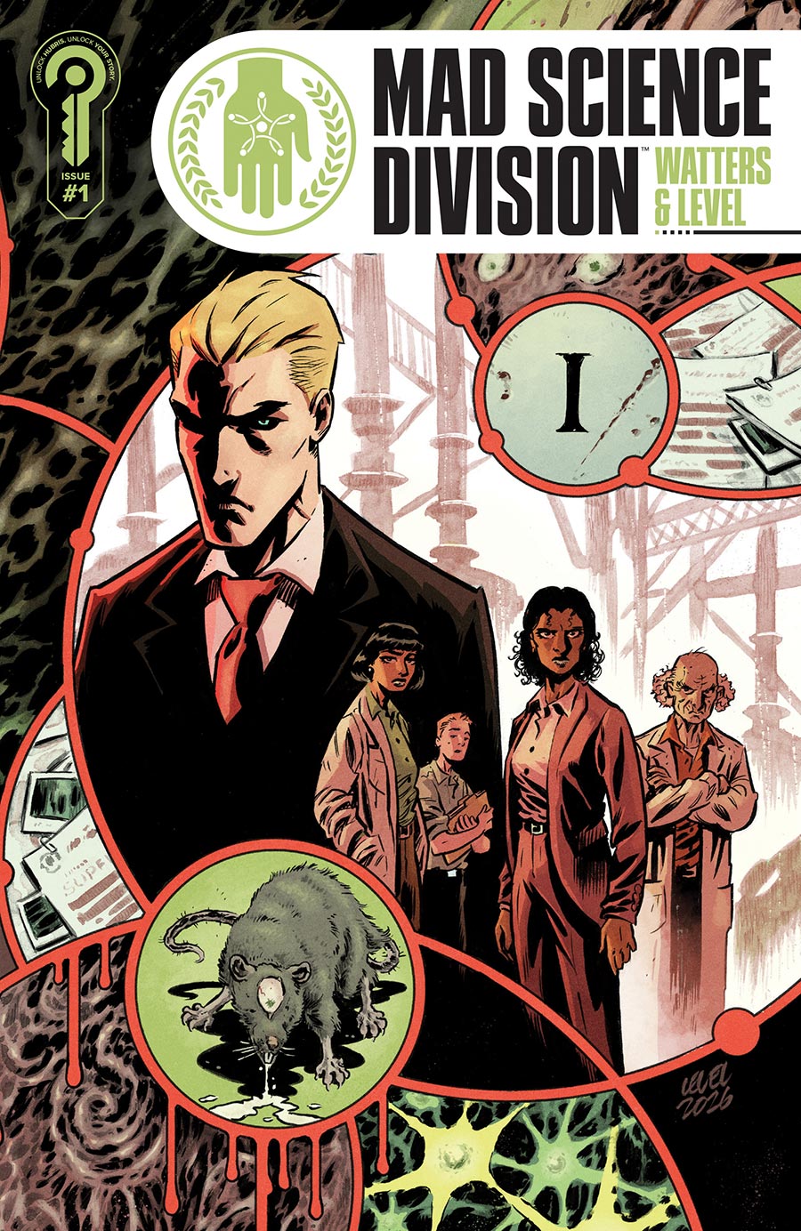 Mad Science Division #1 Cover A Regular Brian Level Cover