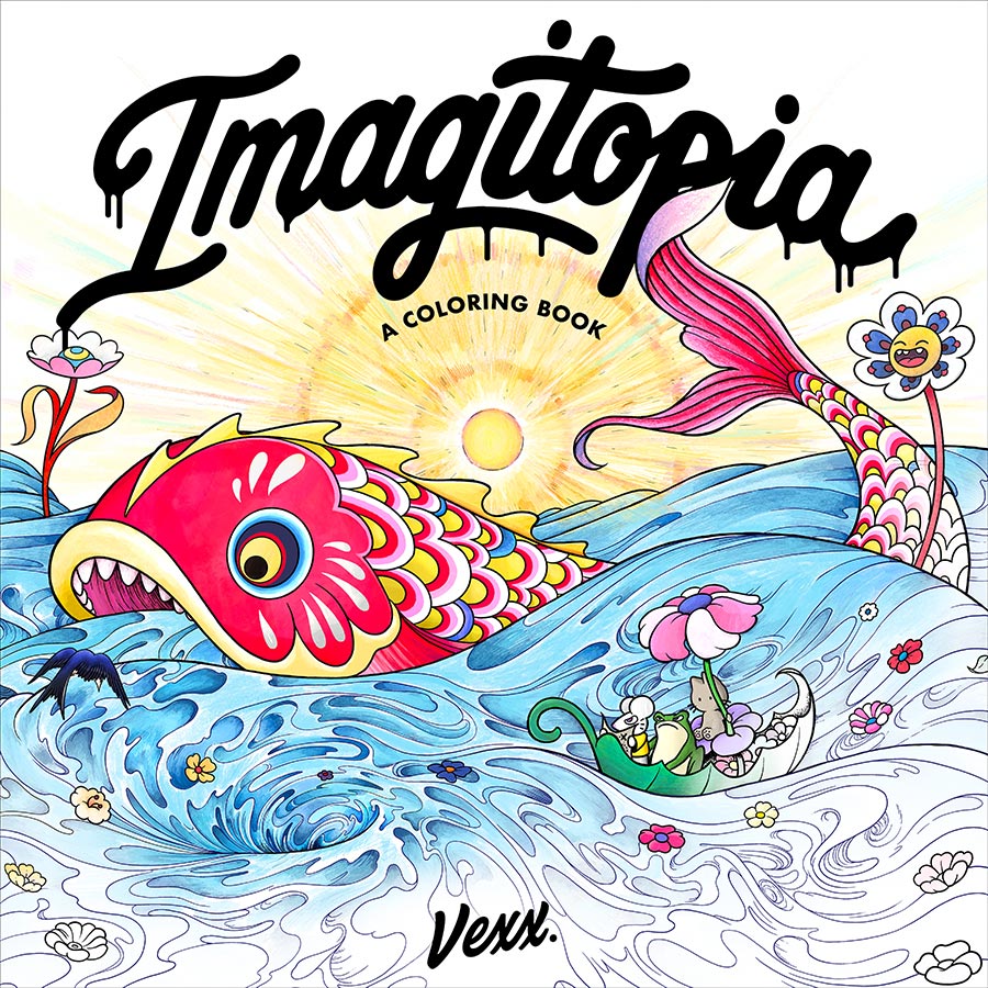 Imagitopia A Coloring Book TP