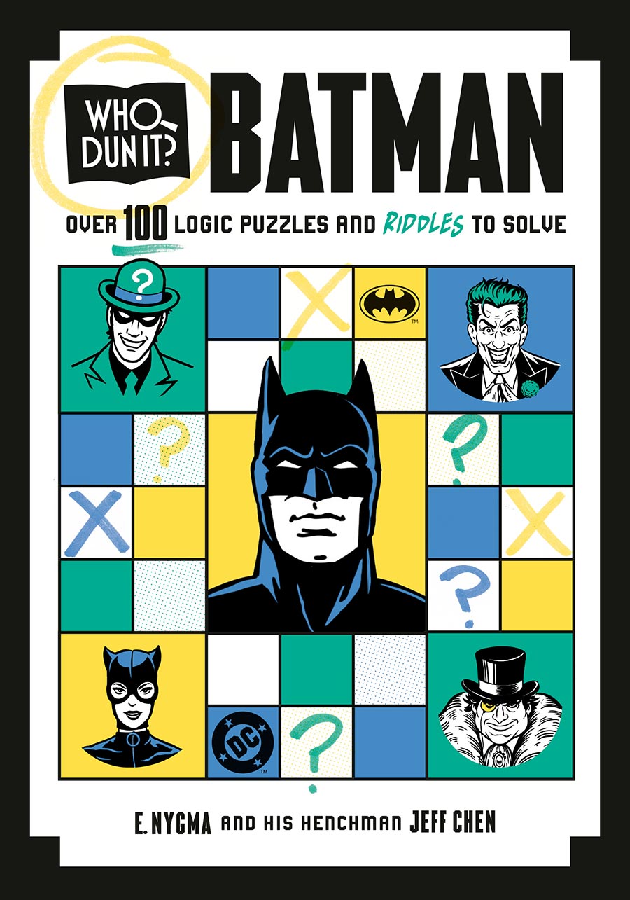 Who Dun It Batman Over 100 Logic Puzzles And Riddles To Solve TP